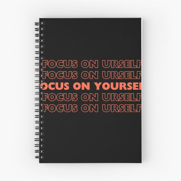 Item preview, focus only on yourself Essential T-Shirt designed and sold by Maroua95.