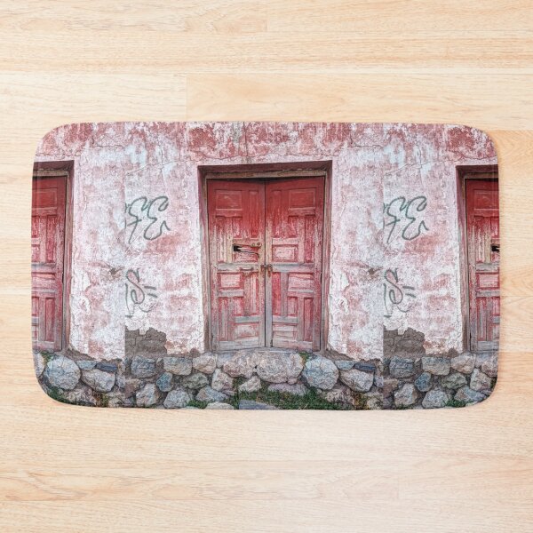 Item preview, Rustic red wooden door designed and sold by MadaruCreations.