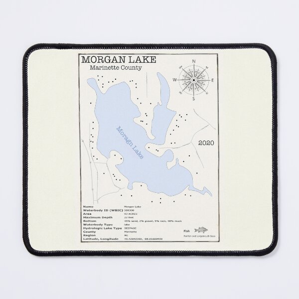 Item preview, Morgan Lake WI in Marinette County designed and sold by Jean Plout.