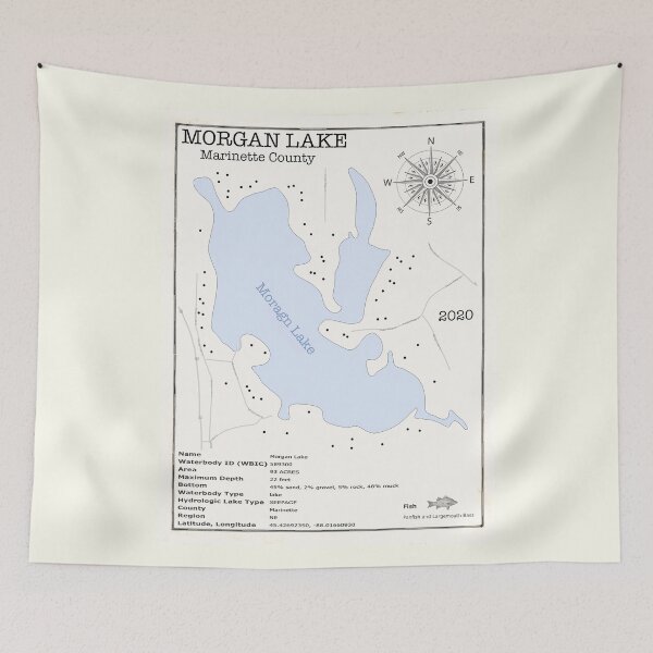 Item preview, Morgan Lake WI in Marinette County designed and sold by Jean Plout.