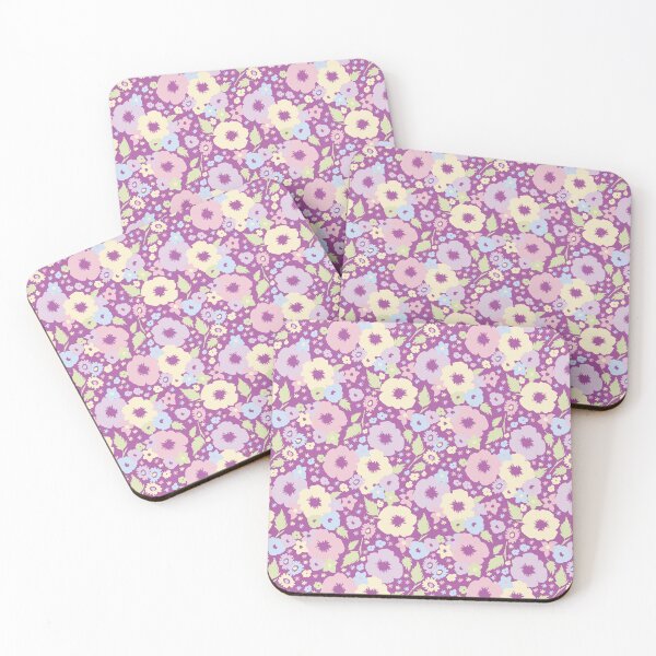Item preview, PURPLE BOHO MODERN FLOWERS designed and sold by blomastudios.