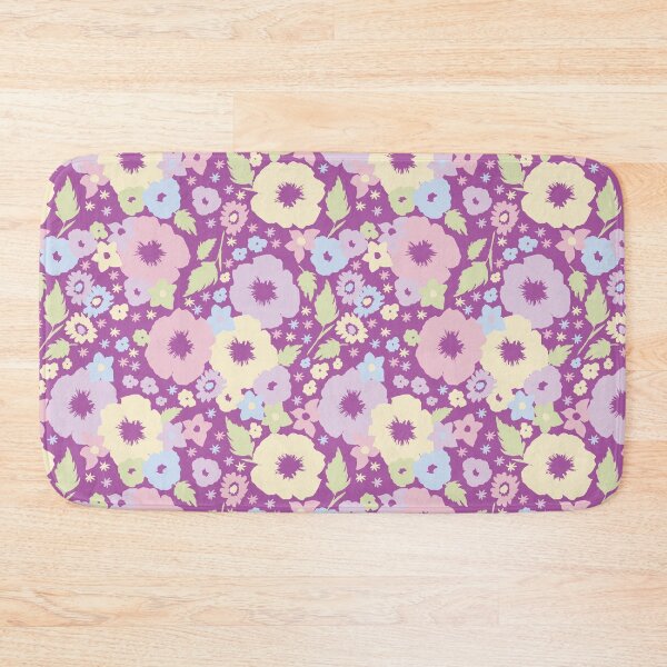 Item preview, PURPLE BOHO MODERN FLOWERS designed and sold by blomastudios.