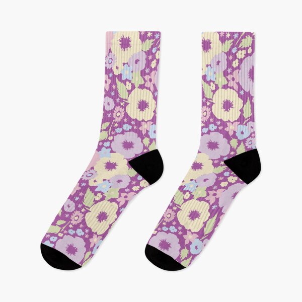 Item preview, PURPLE BOHO MODERN FLOWERS designed and sold by blomastudios.