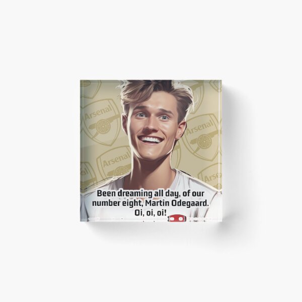 Item preview, Martin Ødegaard chant designed and sold by Charlotte Hawkins.
