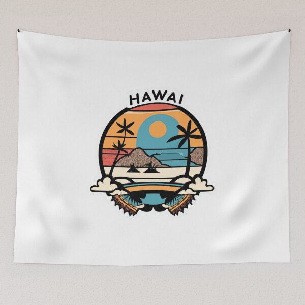 Item preview, Hawai puesta de sol simple pero extraña | Estilo minimalista designed and sold by CircinusStore.
