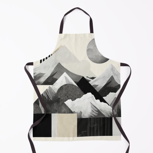 Artikelvorschau, Entdecken Sie "Simplistic & Minimalistic Snowy Winter Alps" mit Bauhaus-Flair entworfen und verkauft von ArtificialGenes.