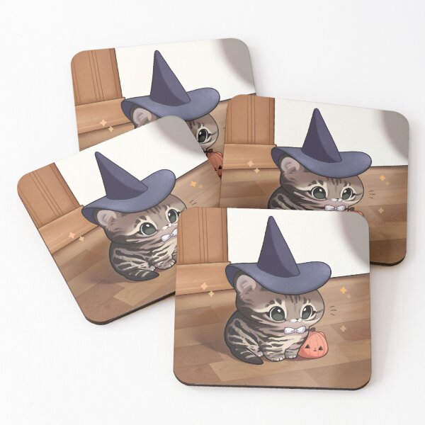 Item preview, Witch Kitty designed and sold by Lilypawstudio.