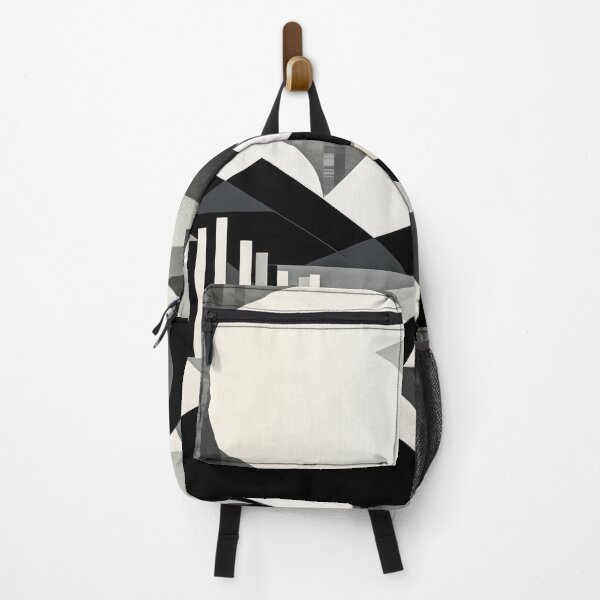 Item preview, Explore "Simplistic & Minimalistic Snowy Winter Alps" with Bauhaus Flair designed and sold by ArtificialGenes.