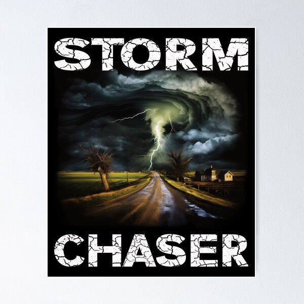 Vista previa del artículo con la obra «Imagen del meteorólogo del tornado Storm Chaser», diseñado y vendido por Thomas Remmers.
