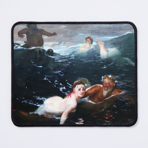 Item preview, Playing in the Waves - Arnold Bocklin designed and sold by forgottenbeauty.