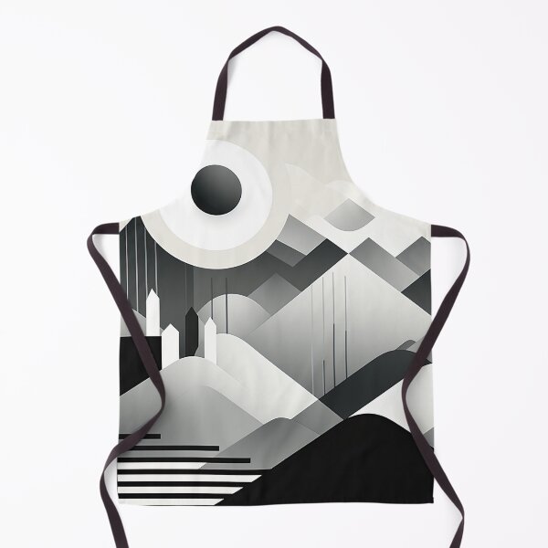 Artikelvorschau, Entdecken Sie "Simplistic & Minimalistic Snowy Winter Alps" mit Bauhaus-Flair entworfen und verkauft von ArtificialGenes.