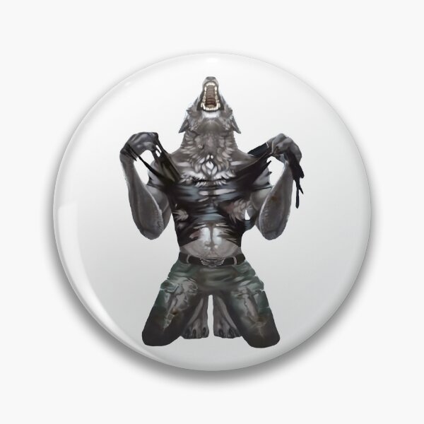 Item preview, Wolf Ripping Off Shirt Meme Werewolf designed and sold by fomodesigns.