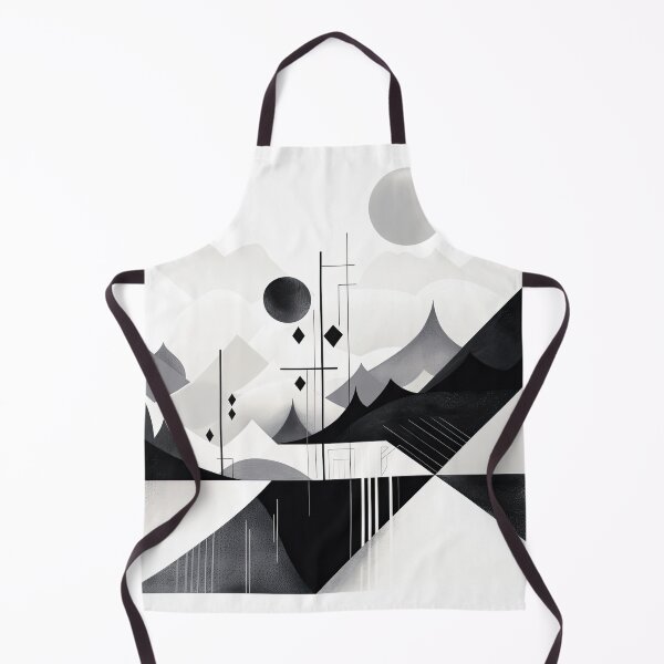 Artikelvorschau, Entdecken Sie "Simplistic & Minimalistic Snowy Winter Alps" mit Bauhaus-Flair entworfen und verkauft von ArtificialGenes.