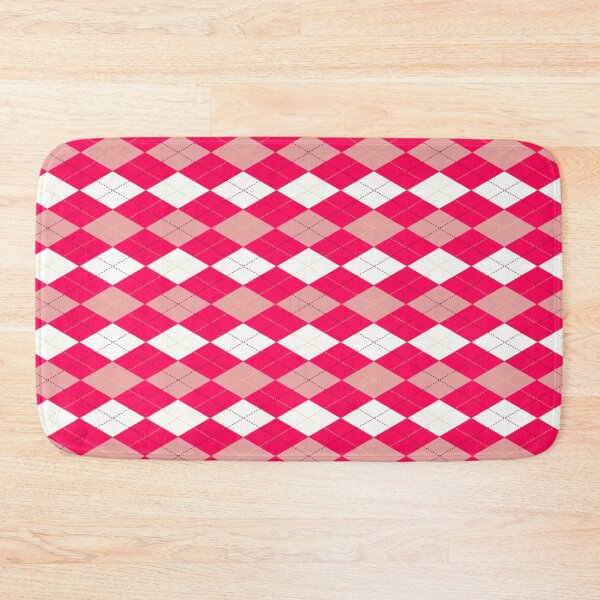 Item preview, The Argyle, red, pink and white designed and sold by D- Day.