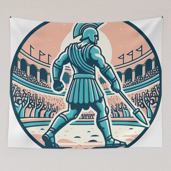 Item preview, Valiant Gladiator in Arena designed and sold by OniumEth.