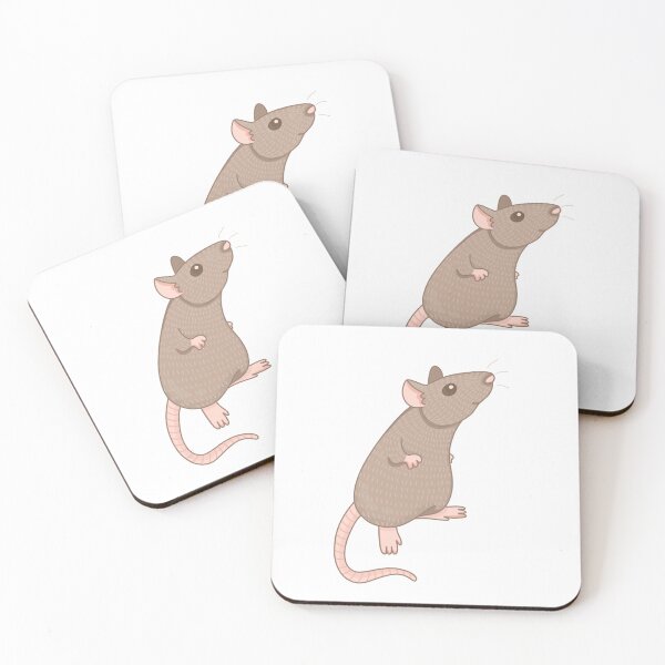 Item preview, cute brown pet rat designed and sold by loulou-artifex.