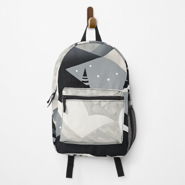 Item preview, Explore "Simplistic & Minimalistic Snowy Winter Alps" with Bauhaus Flair designed and sold by ArtificialGenes.