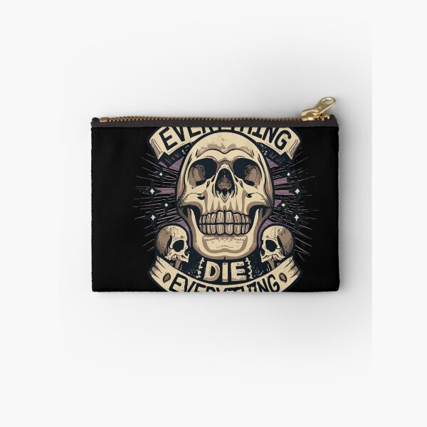 Item preview, Everything Die Death, Pirate skull, Skull, old style hardcore tattoo designed and sold by PhotoArtMC.