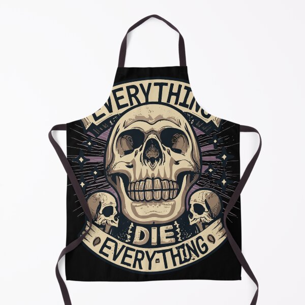 Item preview, Everything Die Death, Pirate skull, Skull, old style hardcore tattoo designed and sold by PhotoArtMC.