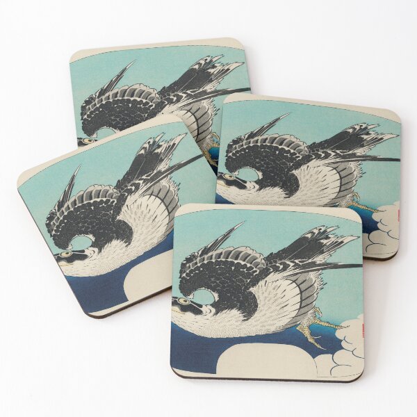 Item preview, Katsushika Hokusai Poster Hawk in Fligh designed and sold by Suzana Djordjevic.