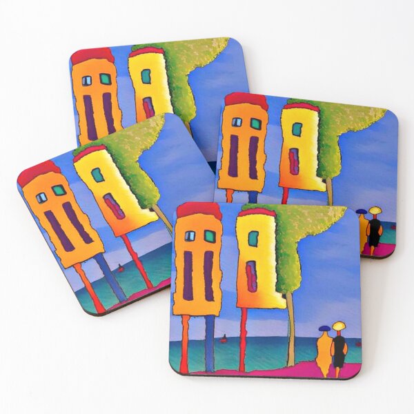 Item preview, Strolling along the coast designed and sold by George Hutton Hunter.