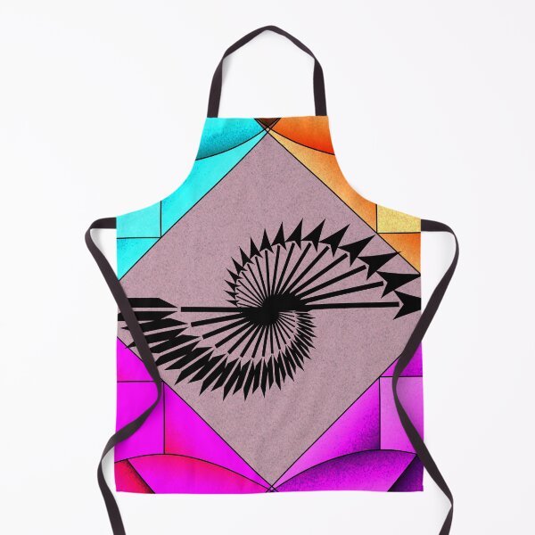 Item preview, Arrows swirling around the center of four colored squares designed and sold by Bigrow.