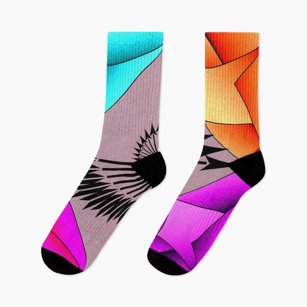 Item preview, Arrows swirling around the center of four colored squares designed and sold by Bigrow.