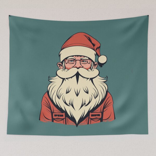 Item preview, Retro Vintage Classic Santa Claus designed and sold by Becooldesing.