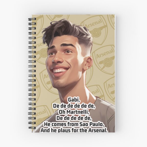 Item preview, Gabriel Martinelli chant designed and sold by Charlotte Hawkins.