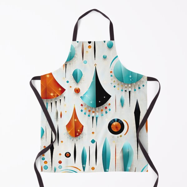 Item preview, Futuristic Holiday Design - Turquoise & Orange designed and sold by Nol Martín-tungpalan.