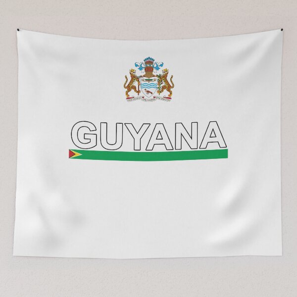 Aperçu de l'œuvre Guyana National Football Fan Style Original créée et vendue par merchhost.