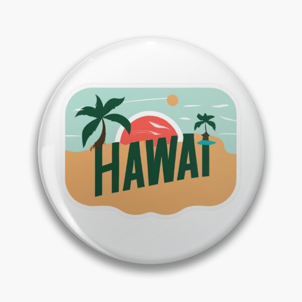 Item preview, Hawai, arena y mar | Estilo de dibujo designed and sold by CircinusStore.
