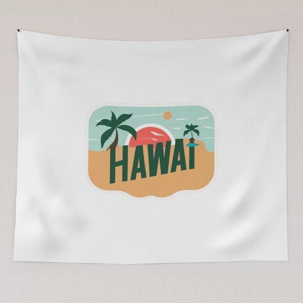 Item preview, Hawai, arena y mar | Estilo de dibujo designed and sold by CircinusStore.