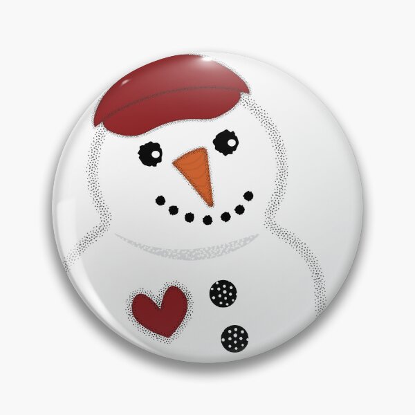 Item preview, Handsome Snowman with Heart  designed and sold by Suzakara Designs.