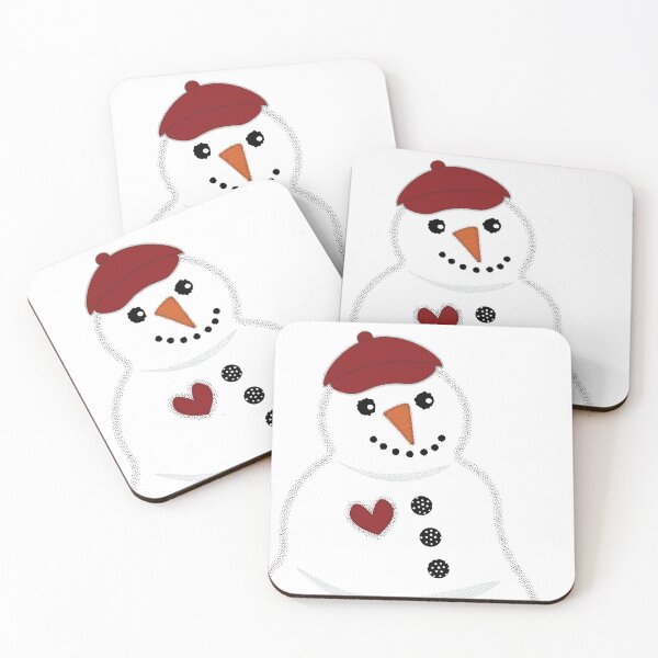 Item preview, Handsome Snowman with Heart  designed and sold by Suzakara Designs.