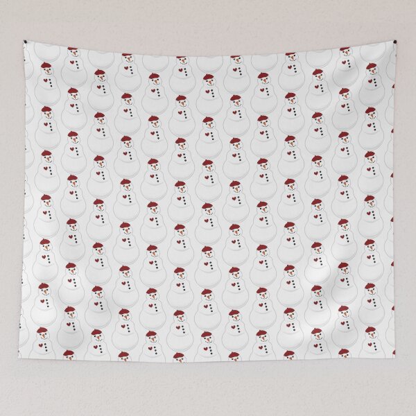 Item preview, Handsome Snowman with Heart  designed and sold by Suzakara Designs.