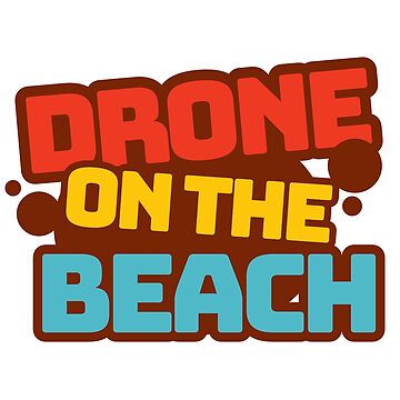 Artwork thumbnail, Drone On The Beach by Teesamust