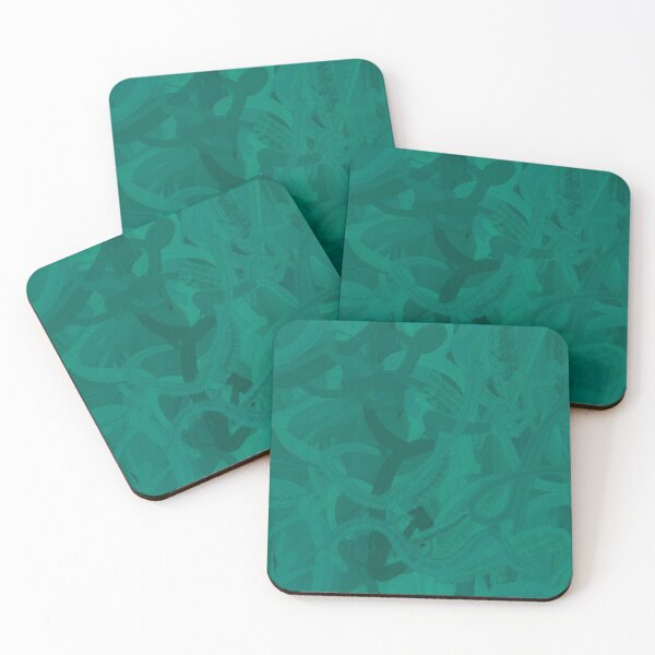Item preview, Dark Green Squiggles designed and sold by RegalitosParaTi.