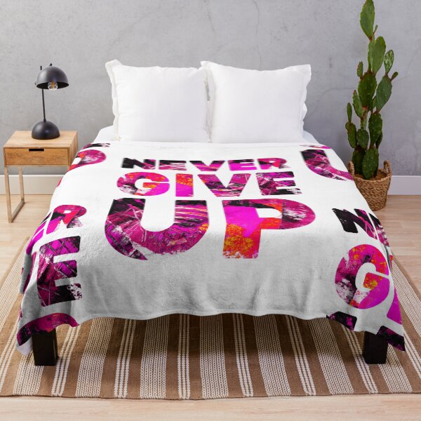 Item preview, never give up, t-shirt designed and sold by Anastasiia Lang.