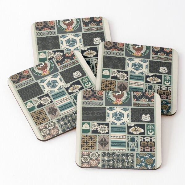 Item preview, Japanese Themed Patterns by Albert Racinet,  designed and sold by Suzana Djordjevic.