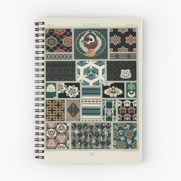 Item preview, Japanese Themed Patterns by Albert Racinet,  designed and sold by Suzana Djordjevic.