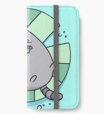 cat lillypad pals iPhone Wallet/Case/Skin