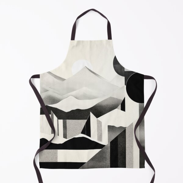 Artikelvorschau, Entdecken Sie "Simplistic & Minimalistic Snowy Winter Alps" mit Bauhaus-Flair entworfen und verkauft von ArtificialGenes.