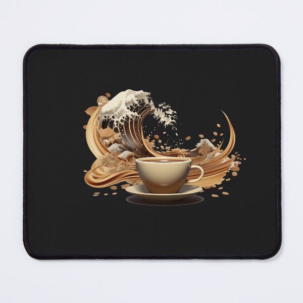 Item preview, The Great Wave Kanagawa of Coffee designed and sold by zand-n-zive.