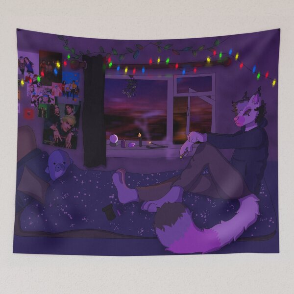 Item preview, Furry Bedroom Art designed and sold by Wilbur Barclay.