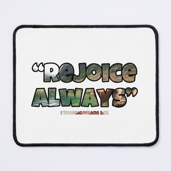 Item preview, Rejoice and always give thanks designed and sold by Elvishop.