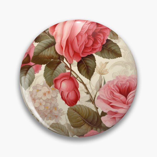 Item preview, Seamless Rose Flower  designed and sold by PrintFusionTees.