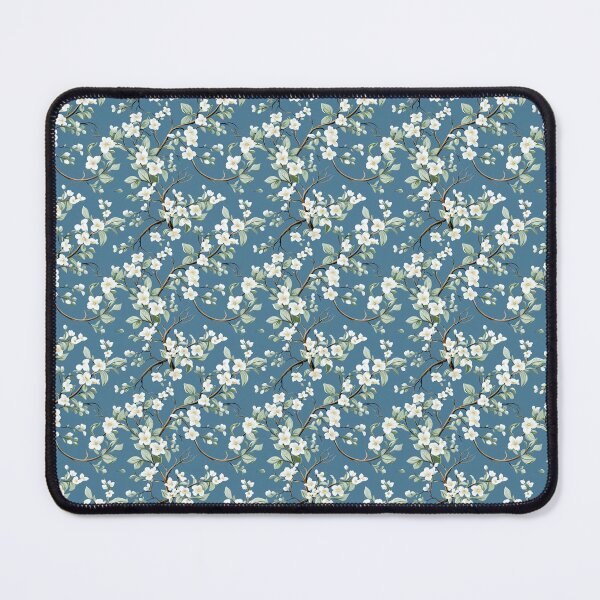 Item preview, Blue Elegant Floral Pattern Ivy Vines designed and sold by BloomPattern.
