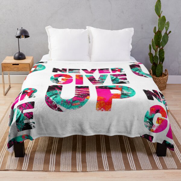 Item preview, never give up, t-shirt designed and sold by Anastasiia Lang.