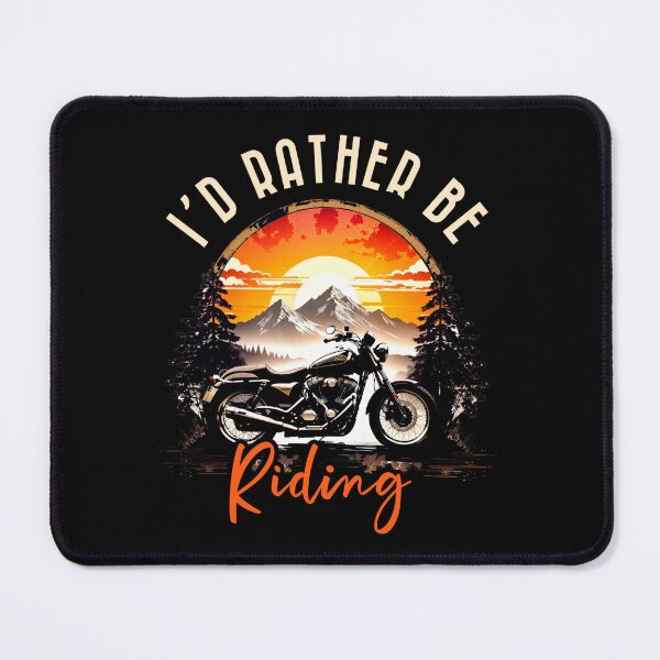 Item preview, I’d rather be riding, funny motorcycle rider, biker dad,biker mom designed and sold by mwebba2005.